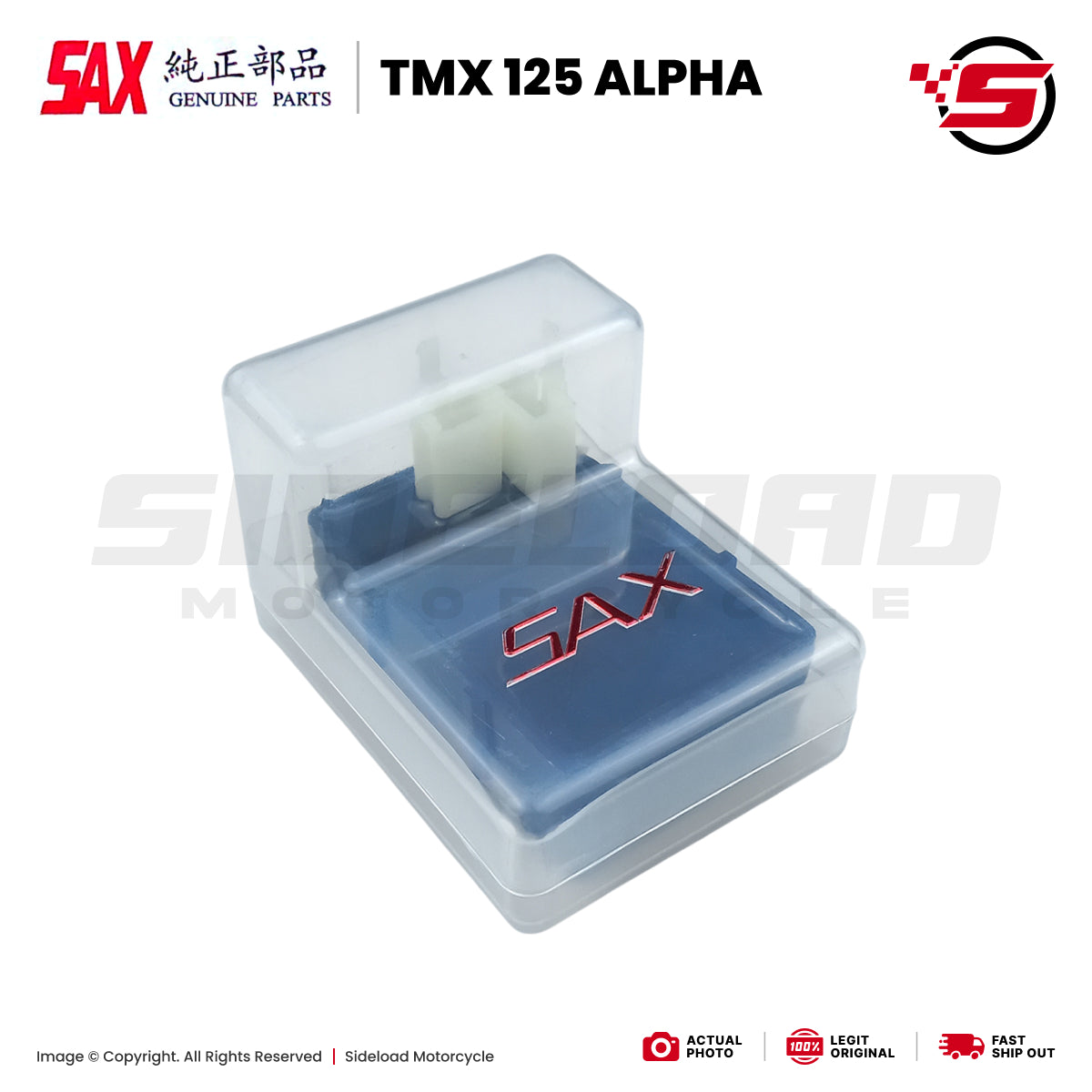 CDI Unit - TMX 125 Alpha - SAX Taiwan