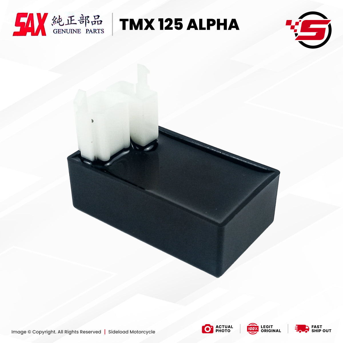 CDI Unit - TMX 125 Alpha - SAX Taiwan