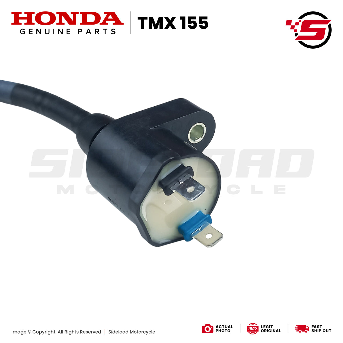 Coil Component, Ignition - TMX 155 - Honda Genuine (30510-KY0-980)