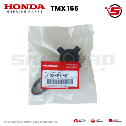 Socket Component, Headlight - TMX 155 - Honda Genuine (33130-KPY-A01)