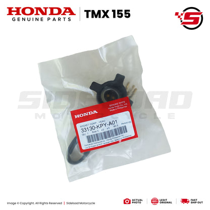 Socket Component, Headlight - TMX 155 - Honda Genuine (33130-KPY-A01)