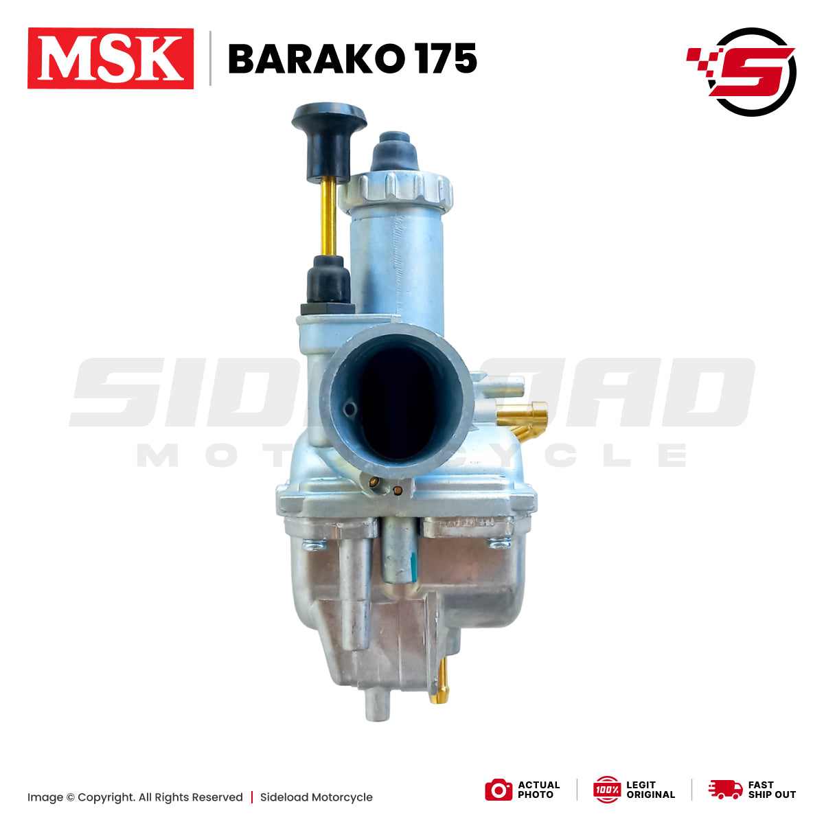 Carburetor - Barako 175 - MSK