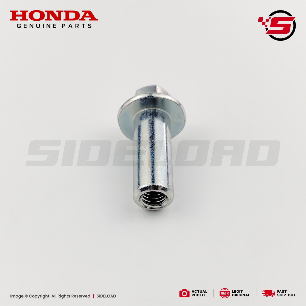 Nut, Cylinder Head - TMX 155 - Honda Genuine (90306-397-000)