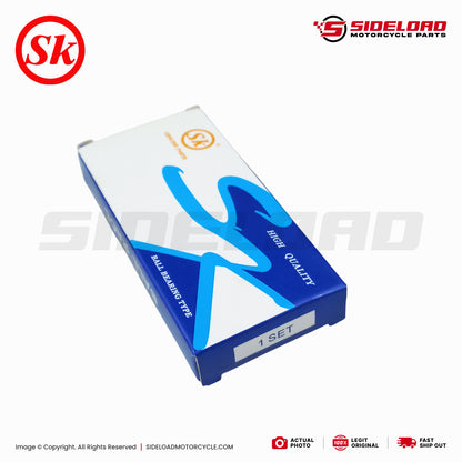 Ball Race Bearing (T-Post) - TMX155, TMX125 Alpha, CB125, Rusi TC, Skygo Wizard, Euro DH, etc. - SK