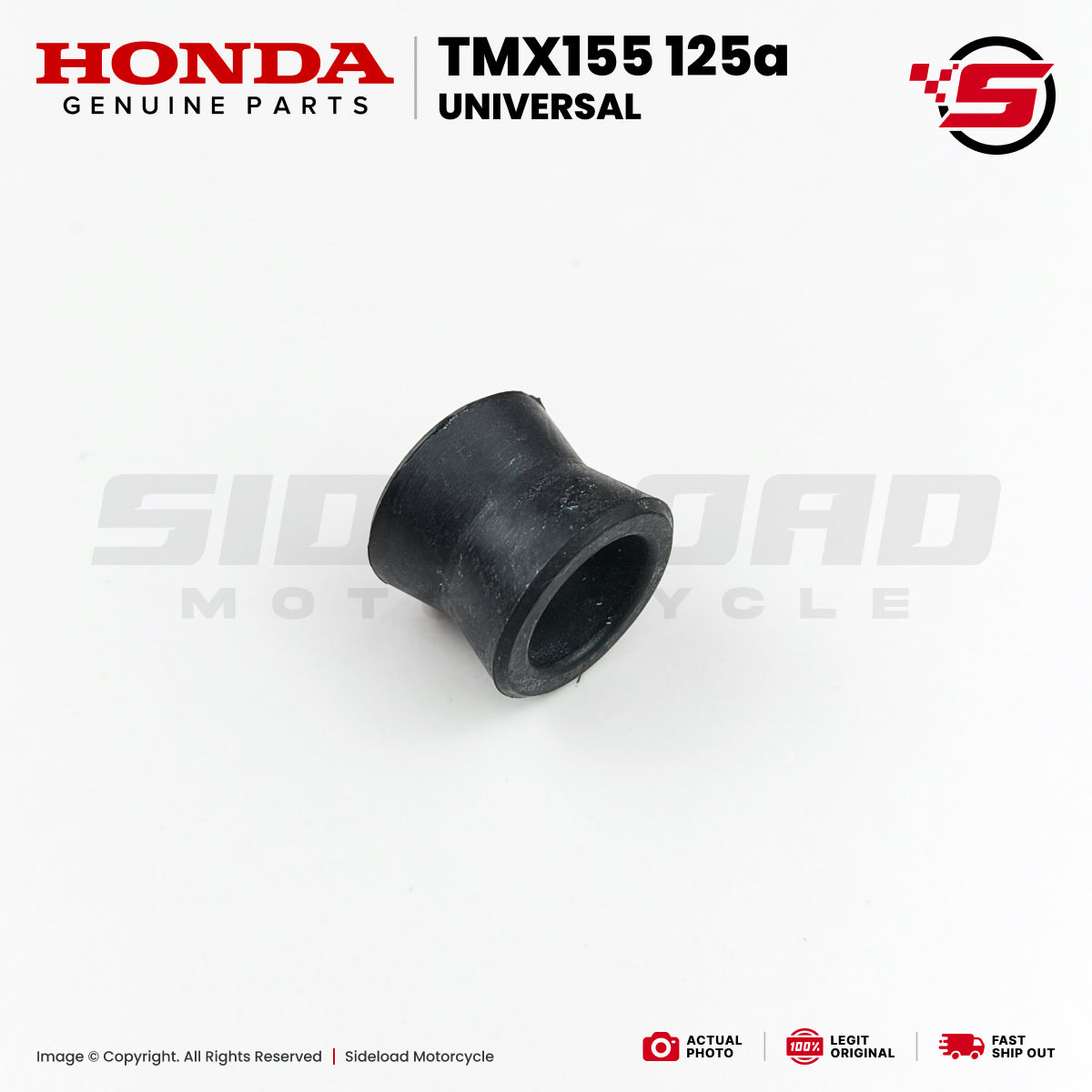 Rubber B, Joint - TMX 155 - Honda Genuine (52488-331-003)
