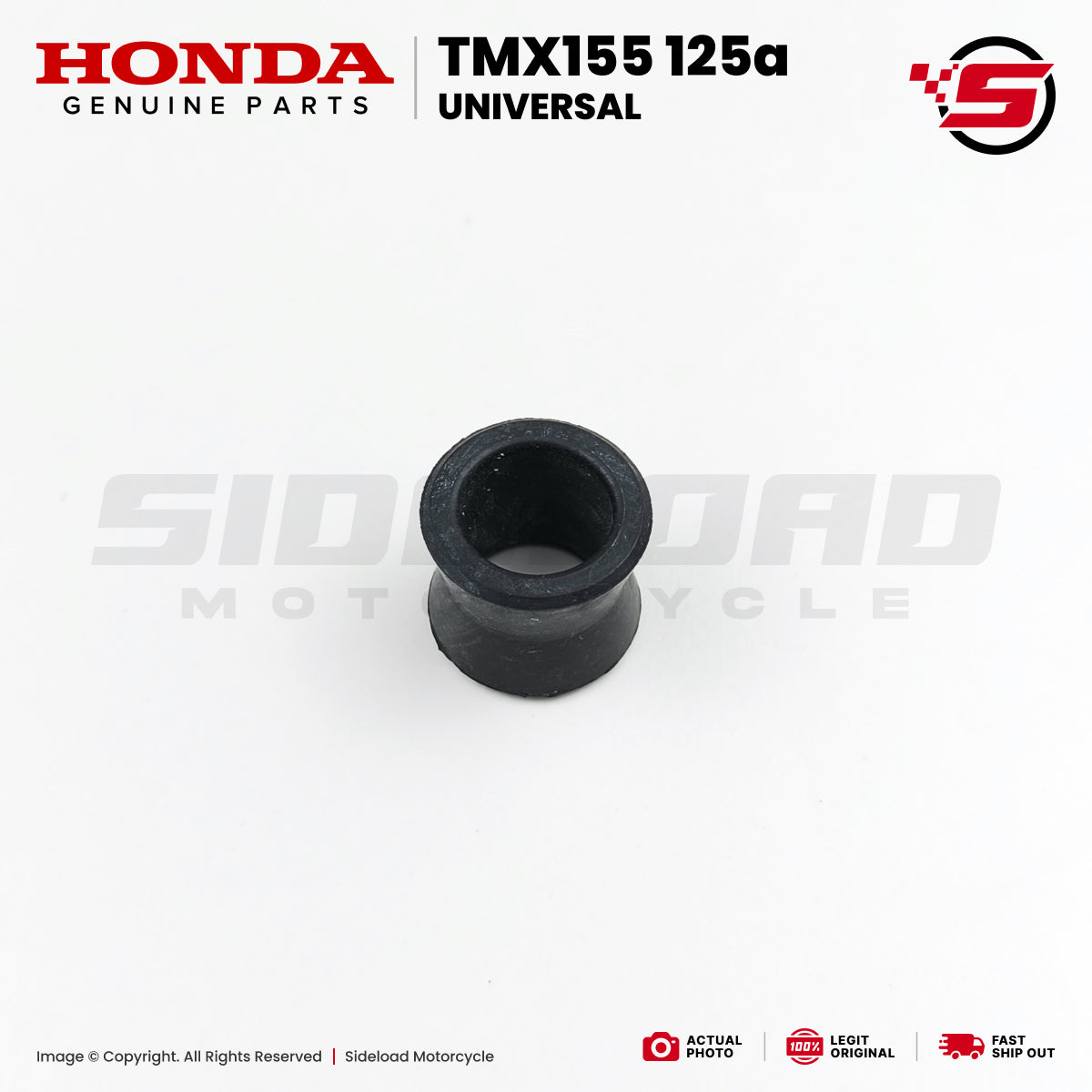 Rubber B, Joint - TMX 155 - Honda Genuine (52488-331-003)