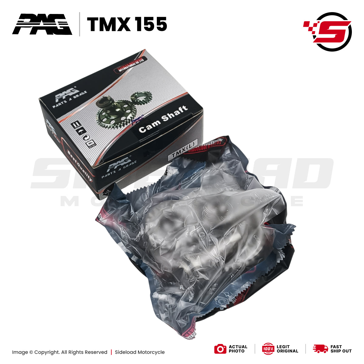 Timing Gear Assembly - TMX 155 (L) - PAG