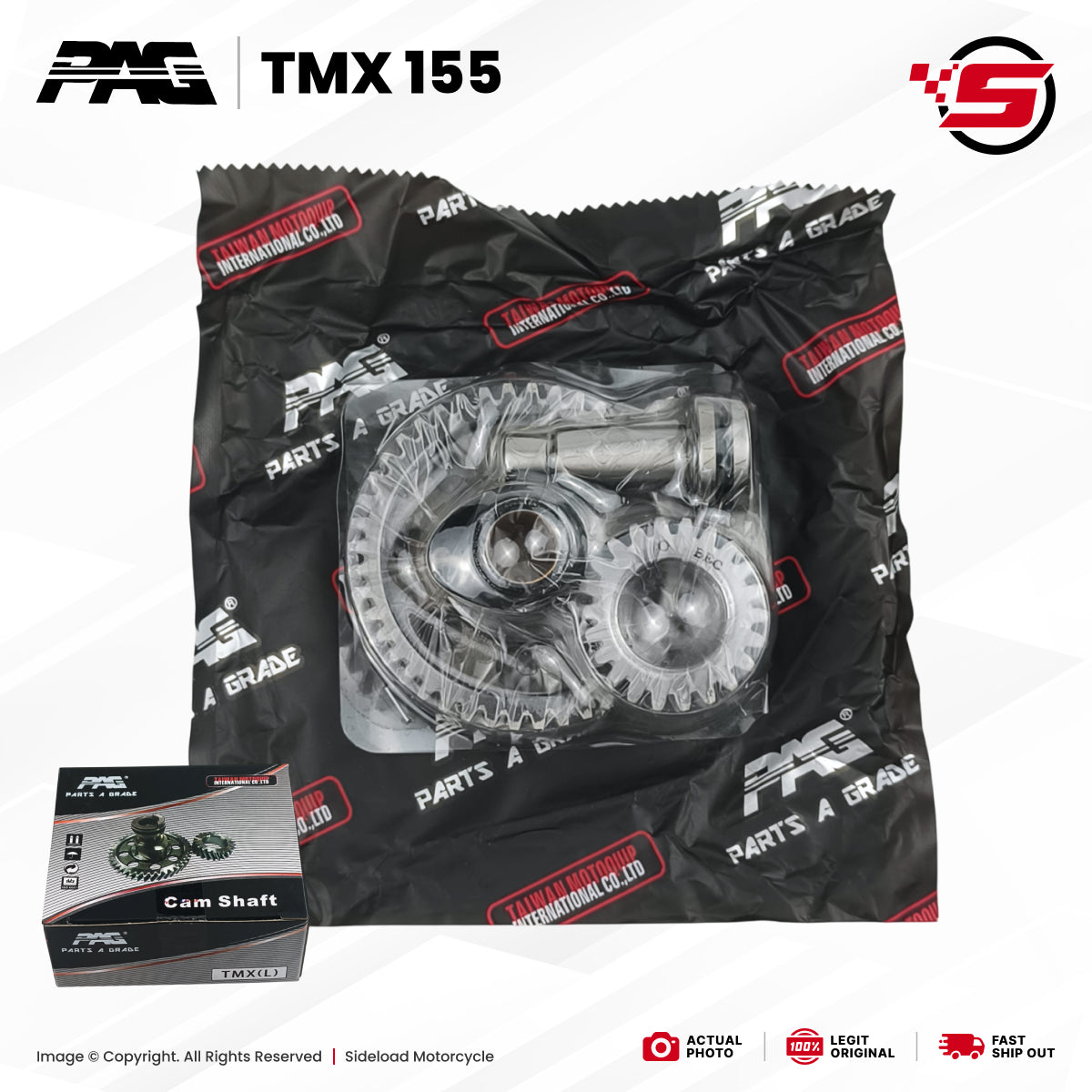 Timing Gear Assembly - TMX 155 (L) - PAG