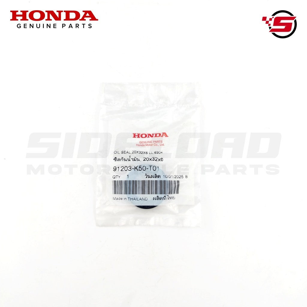 Oil Seal, 20-32-6 (Torque Drive Shaft) - Click 125i - Honda Genuine (91203-K50-T01)