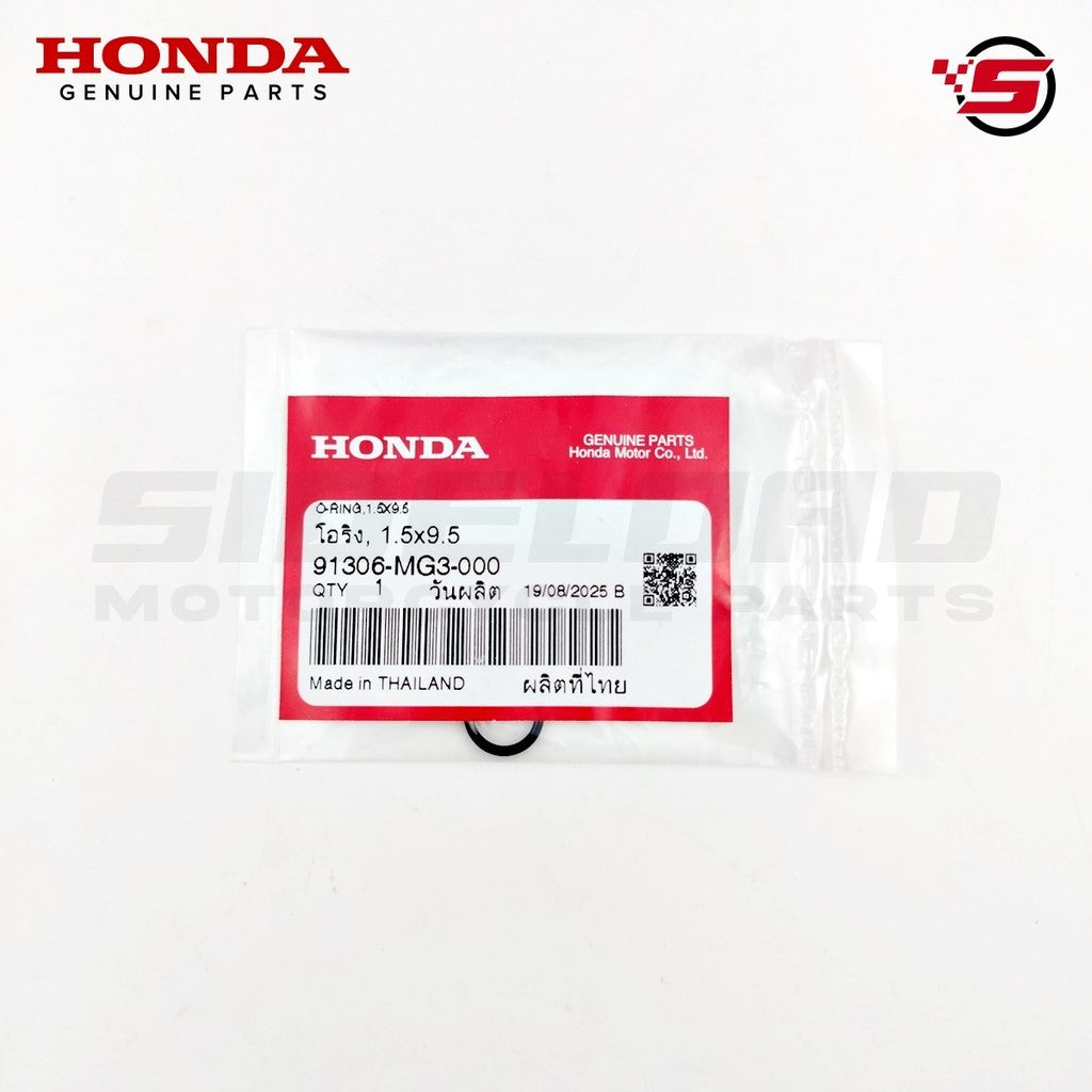O-Ring, 1.5x9.5 (Tensioner Screw) - Click 125i - Honda Genuine (91306-MG3-000)
