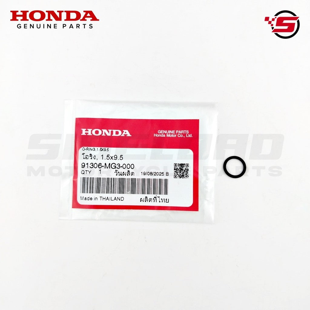 O-Ring, 1.5x9.5 (Tensioner Screw) - Click 125i - Honda Genuine (91306-MG3-000)