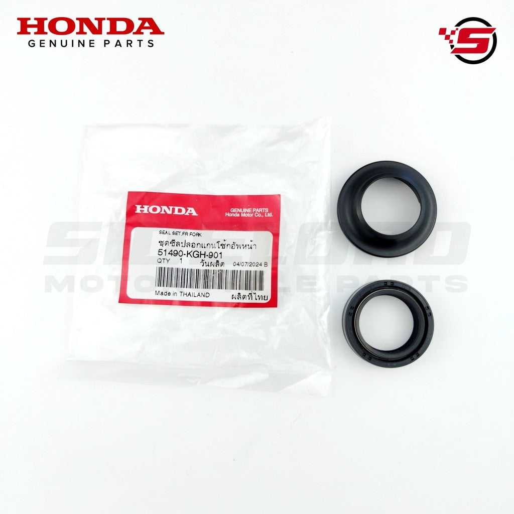 Seal Set, Fr. Fork (Showa) - Click 125i - Honda Genuine (51490-KGH-901)