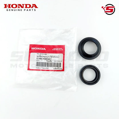 Seal Set, Fr. Fork (Showa) - Click 125i - Honda Genuine (51490-KGH-901)