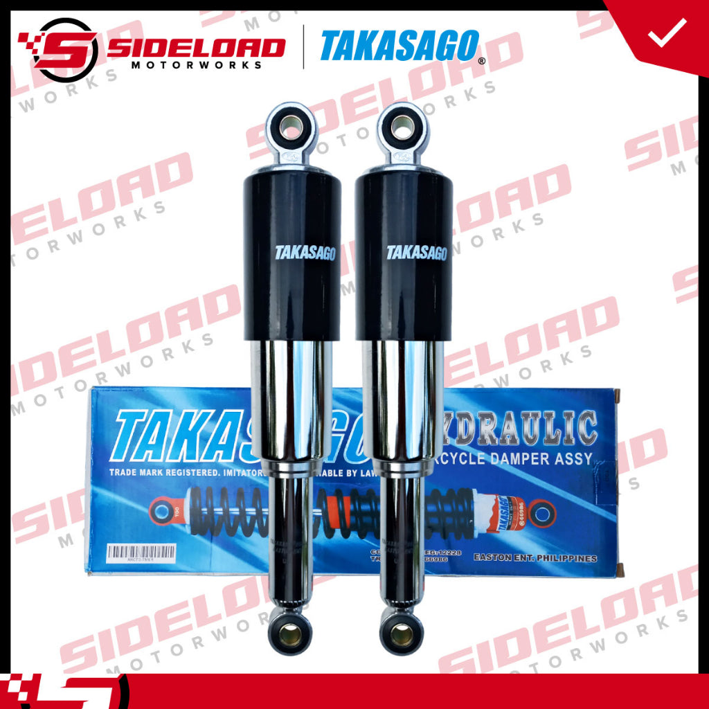 Rear Shock Absorber - Black (L&R) - TMX 155 - Takasago