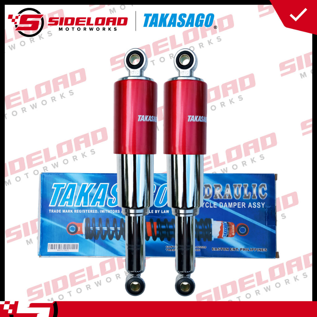 Rear Shock Absorber - Red (L&R) - TMX 155 - Takasago