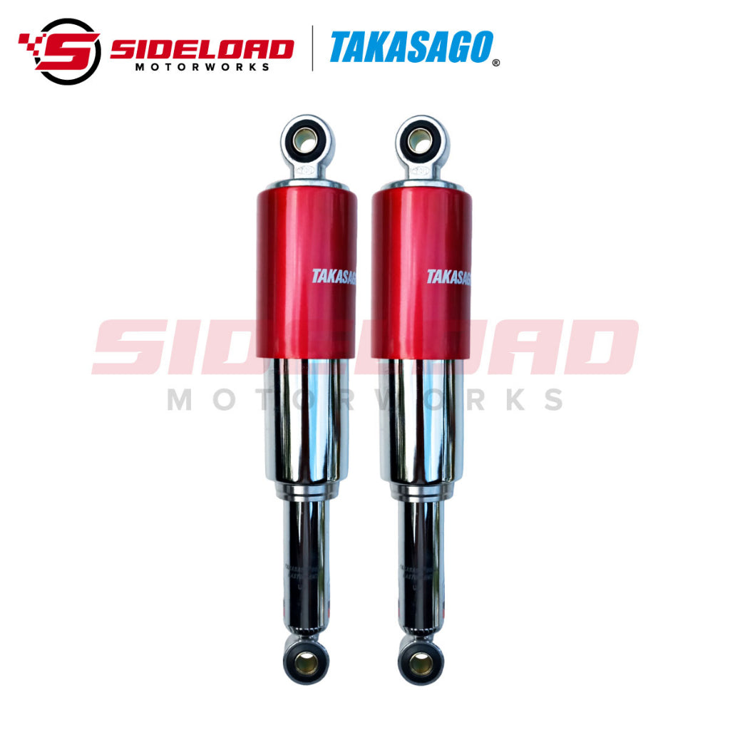 Rear Shock Absorber - Red (L&R) - TMX 155 - Takasago