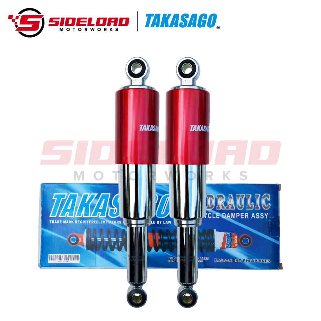 Rear Shock Absorber - Red (L&R) - TMX 155 - Takasago