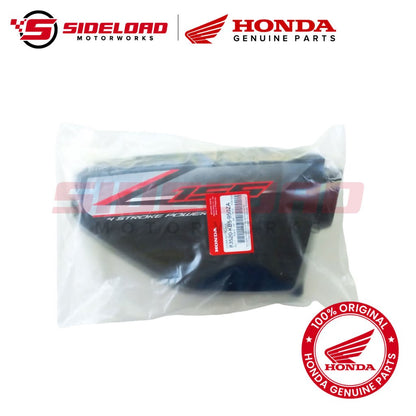 Side Cover - Asero - Black (L&R) - TMX 155 - Honda Genuine (83520/83620-KB5-950ZA)