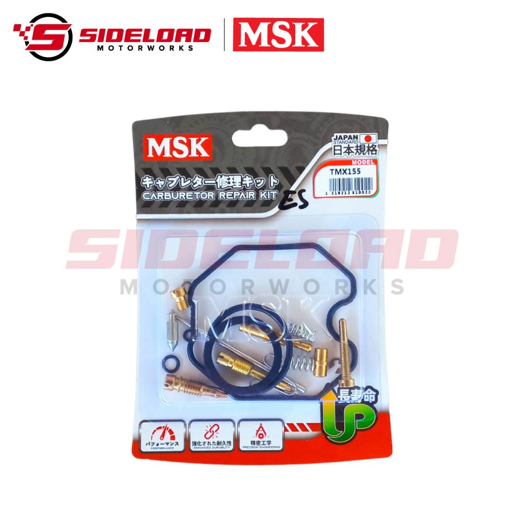 MSK Carburetor Repair Kit (High Quality) - TMX, Supremo, Wave, Raider, Smash, Mio etc.