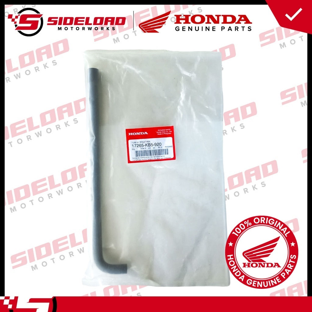 Tube A, Breather - TMX 155 - Honda Genuine (17265-KB5-920)