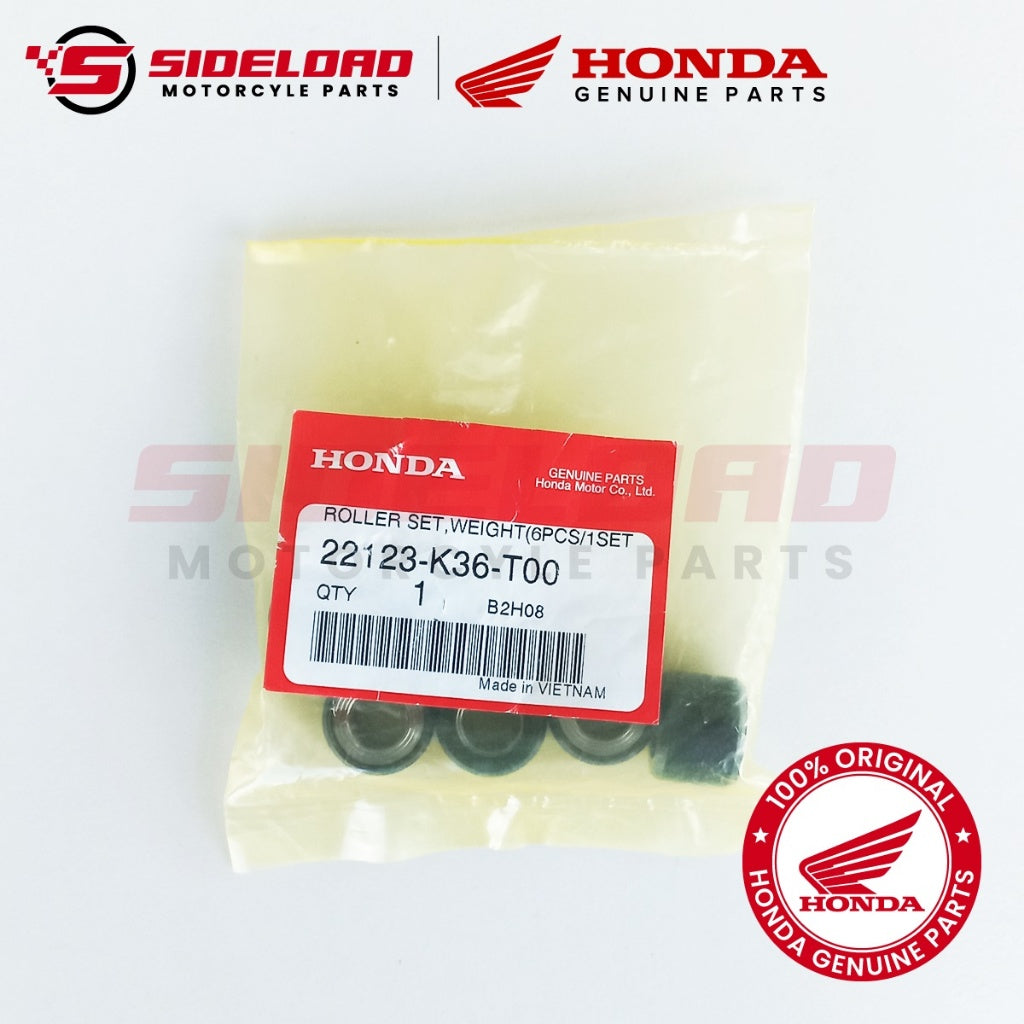 Roller Set, Weight - Click 150i - Honda Genuine (22123-K36-T00)