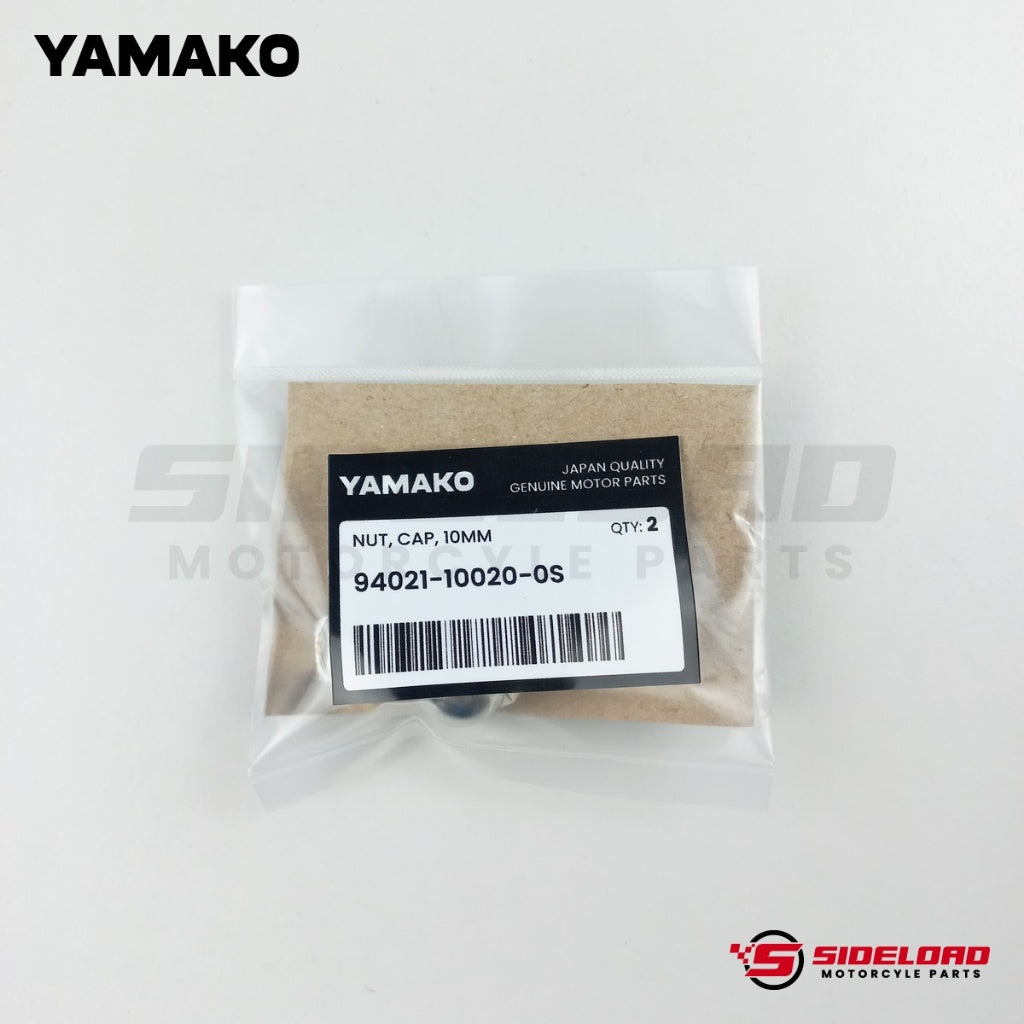 Nut, Cap, 10mm (2 pcs.) - TMX 155 - Yamako (94021-10020-0S)