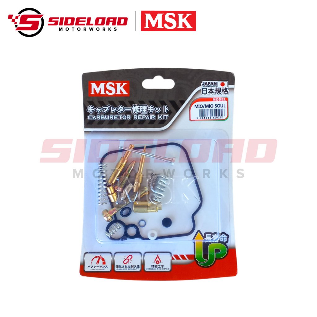 MSK Carburetor Repair Kit (High Quality) - TMX, Supremo, Wave, Raider, Smash, Mio etc.