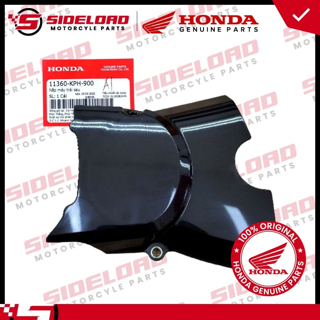 Crankcase Cover, Left Rear - Wave 125 / XRM 125 - Honda Genuine (11360-KPH-900)