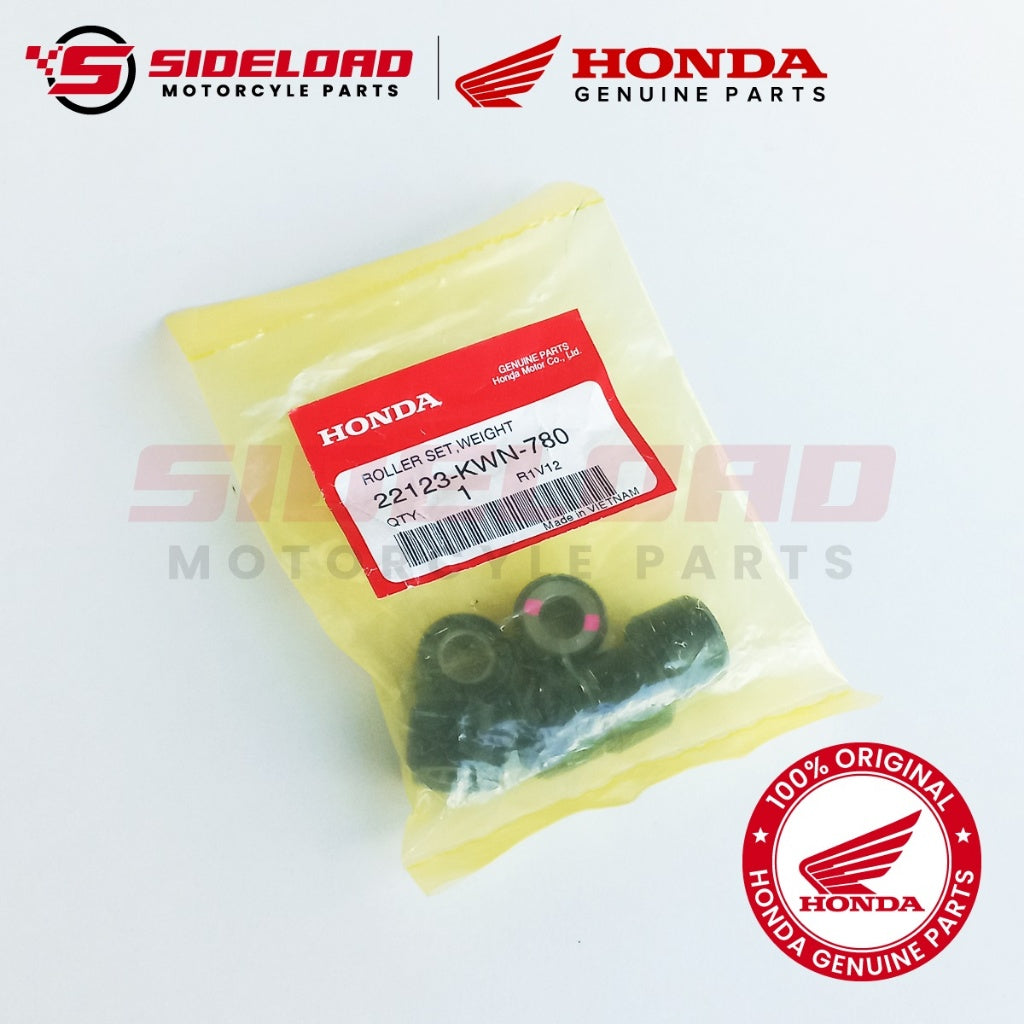 Roller Set, Weight - PCX 150/160 - Honda Genuine (22123-KWN-780)