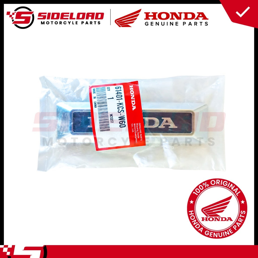 Emblem - TMX 155 125 Alpha - Honda Genuine (61401-KCS-W60)