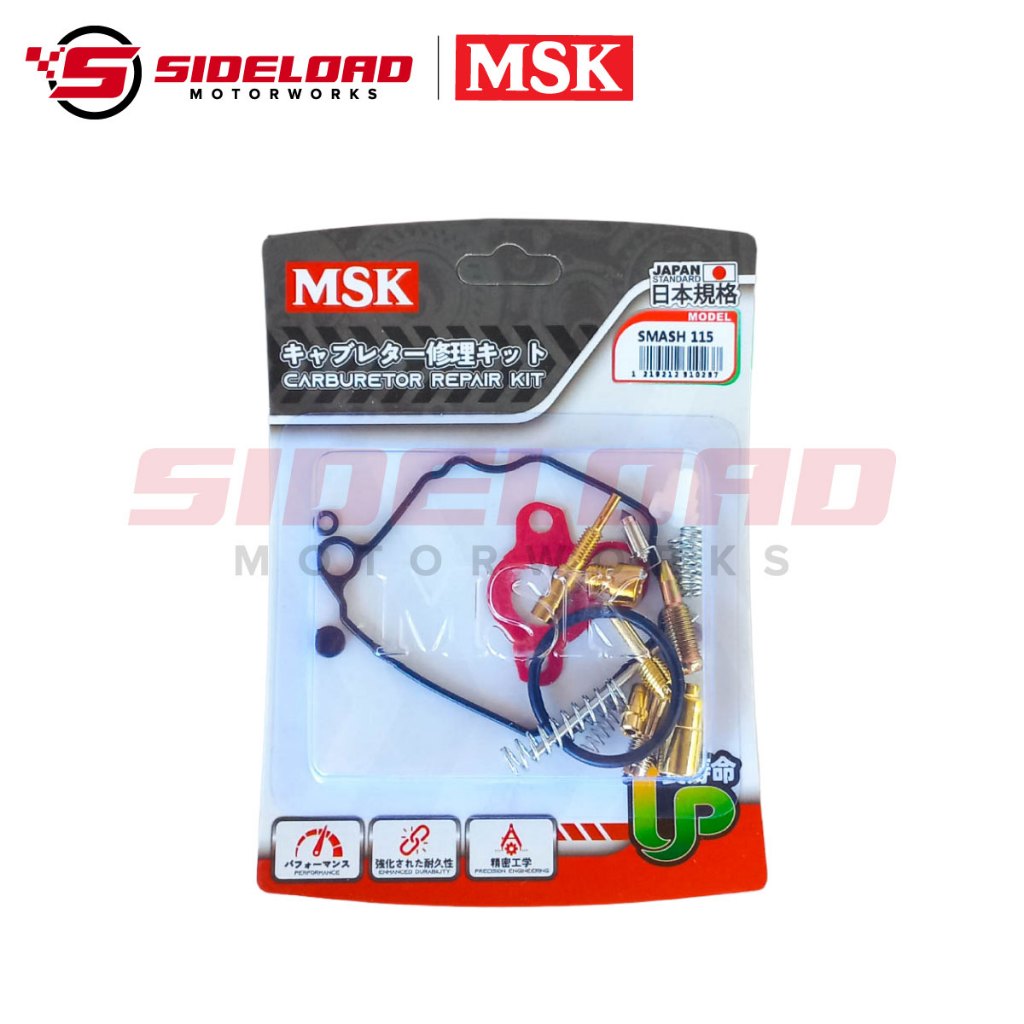 MSK Carburetor Repair Kit (High Quality) - TMX, Supremo, Wave, Raider, Smash, Mio etc.