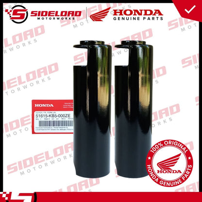 Fork Cover Lower - Black (L&R) - TMX 155 - Honda Genuine (51615-KB5-00ZE)