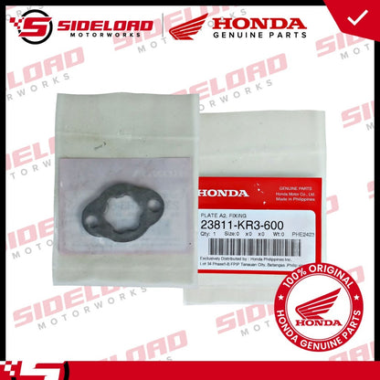 Plate A2, Fixing - TMX, XR, Supremo - Honda Genuine (23811-KR3-600)