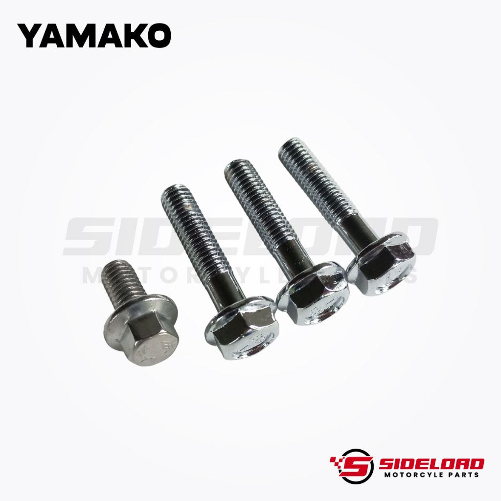 Engine Cylinder Head Cover Bolts Set (4 pcs.) - TMX 155 - Yamako