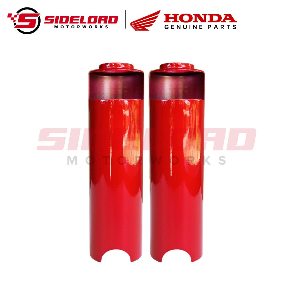 Fork Cover Lower - Red (L&R) - TMX 155 - Honda Genuine (51615-KB5-00ZB)