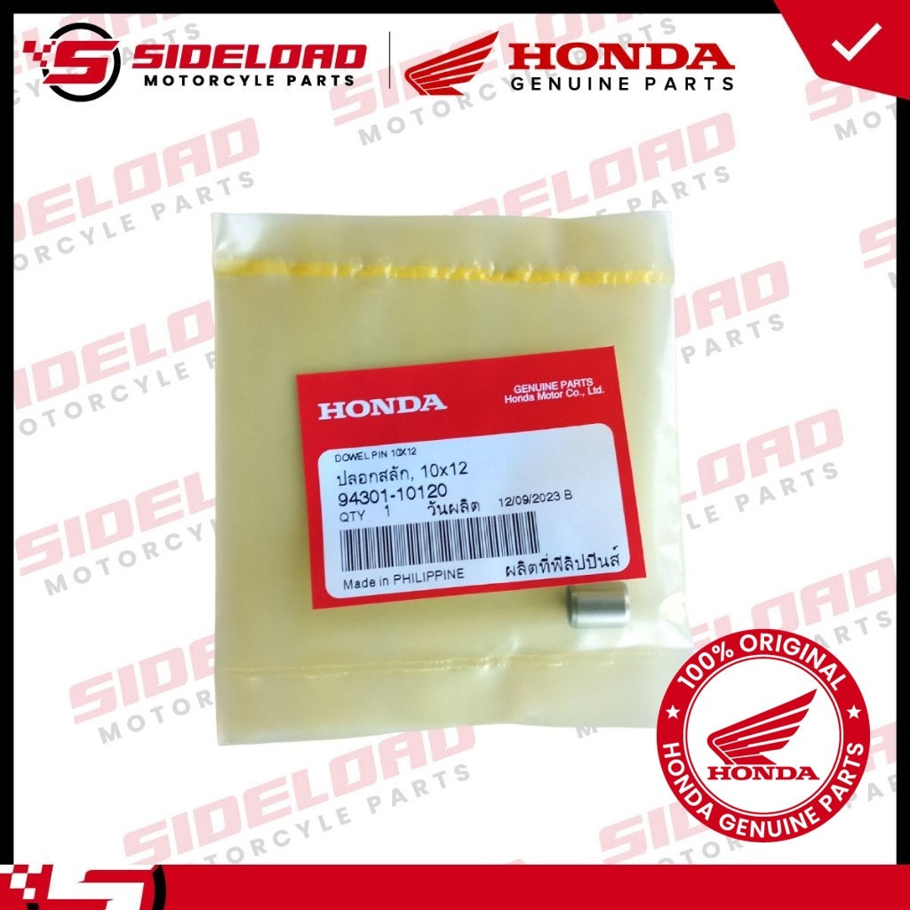 Dowel Pin, 10x12 - Click / ADV / PCX - Honda Genuine (94301-10120)