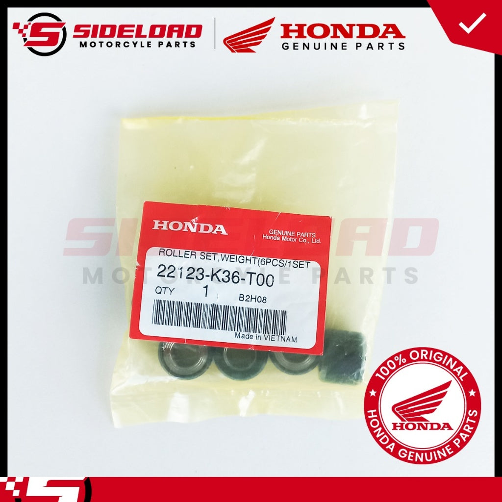 Roller Set, Weight - Click 150i - Honda Genuine (22123-K36-T00 ...