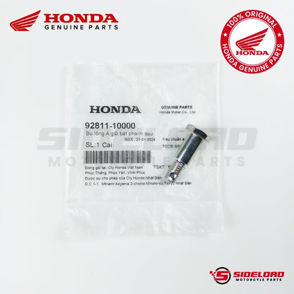 Bolt A, Brake Stopper - TMX 155 / 125 Alpha - Honda Genuine (92811-10000)