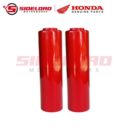 Fork Cover Lower - Red (L&R) - TMX 155 - Honda Genuine (51615-KB5-00ZB)