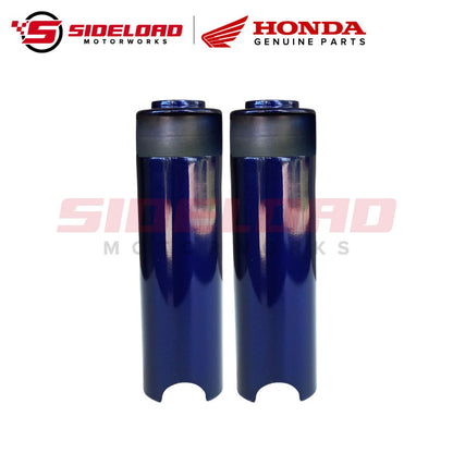 Fork Cover Lower - Blue (L&R) - TMX 155 - Honda Genuine (51615-KB5-00ZG)