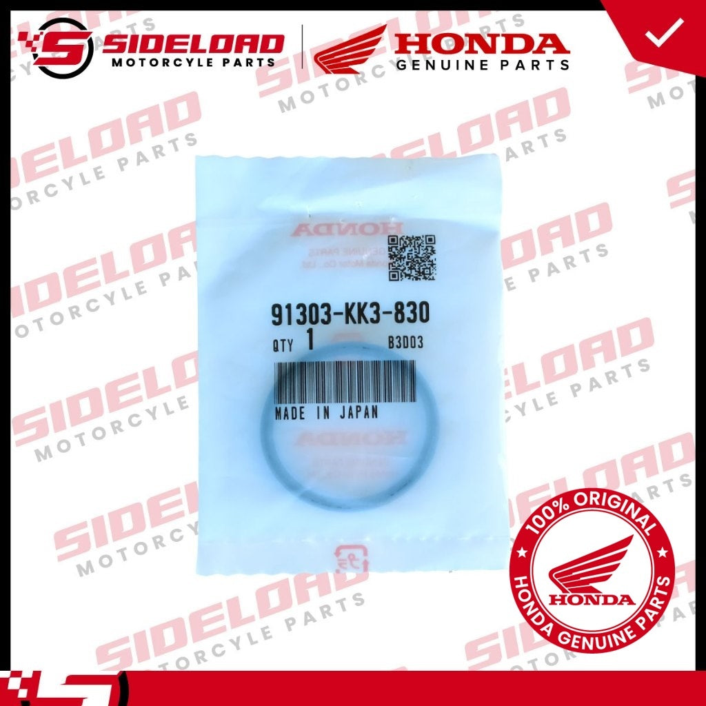 O-Ring, Drain Cap (35x3) - TMX 155 125 Alpha - Honda Genuine (91303-KK3-030)