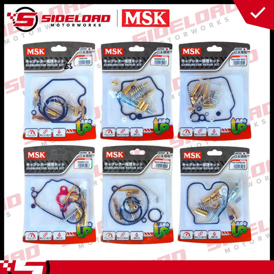 MSK Carburetor Repair Kit (High Quality) - TMX, Supremo, Wave, Raider, Smash, Mio etc.