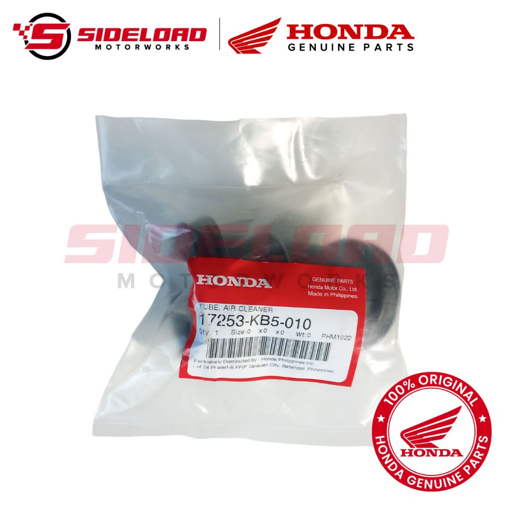 Tube, Air Cleaner Connecting - TMX 155 - Honda Genuine (17253-KB5-010)