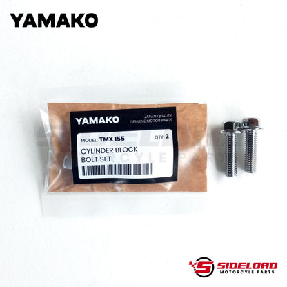 Engine Cylinder Block Bolts Set (2 pcs.) - TMX 155 - Yamako