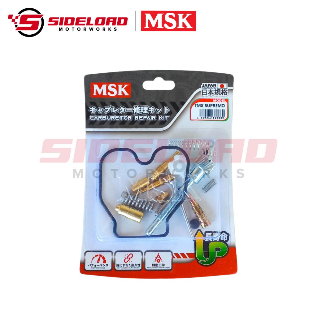 MSK Carburetor Repair Kit (High Quality) - TMX, Supremo, Wave, Raider, Smash, Mio etc.