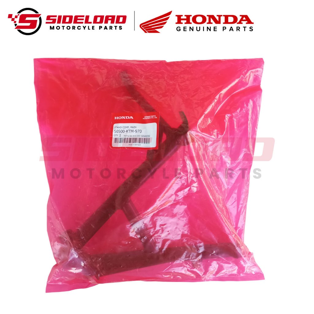 Stand Component, Main Center - Wave 125 - Honda Genuine (50500-KTM-970)