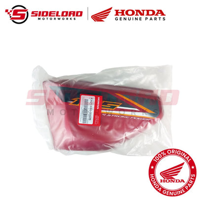 Side Cover - Asero - Red (L&R) - TMX 155 - Honda Genuine (83520/83620-KB5-950ZB)