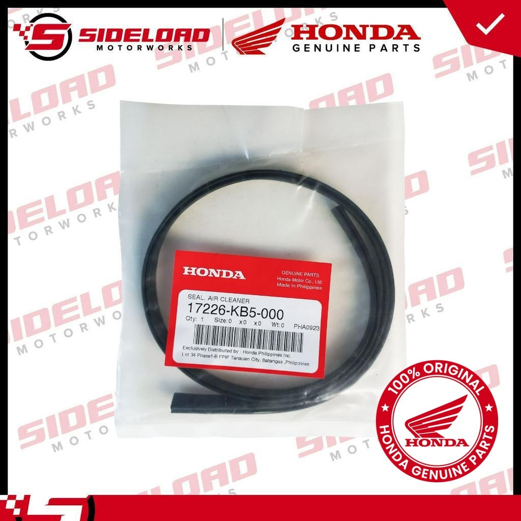 Seal, Air Cleaner Cover - TMX 155 - Honda Genuine (17226-KB5-000)