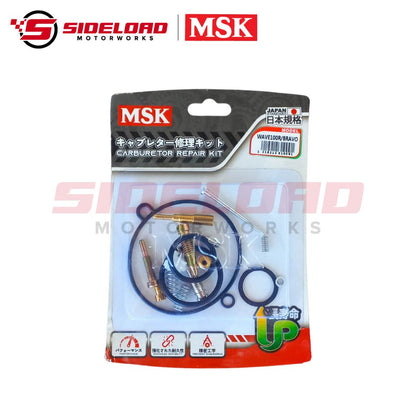 MSK Carburetor Repair Kit (High Quality) - TMX, Supremo, Wave, Raider, Smash, Mio etc.