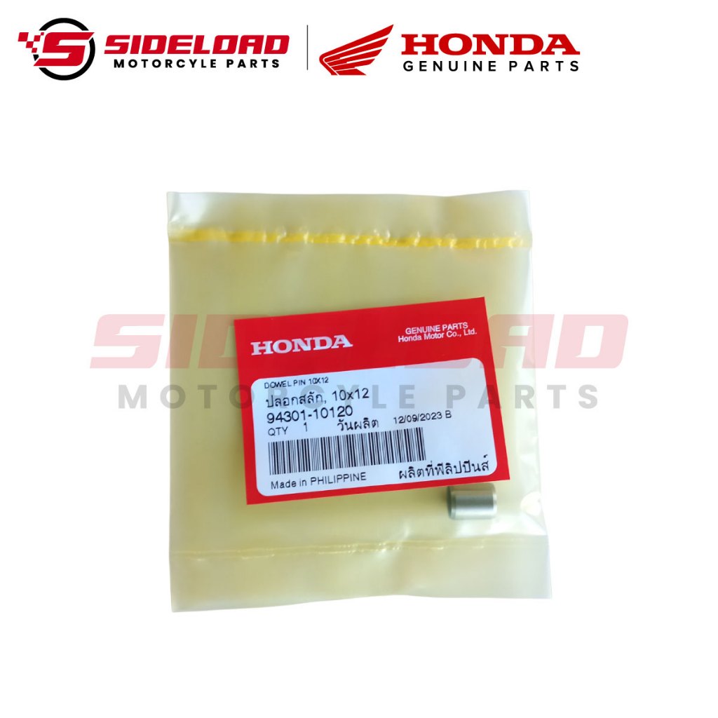 Dowel Pin, 10x12 - Click / ADV / PCX - Honda Genuine (94301-10120)